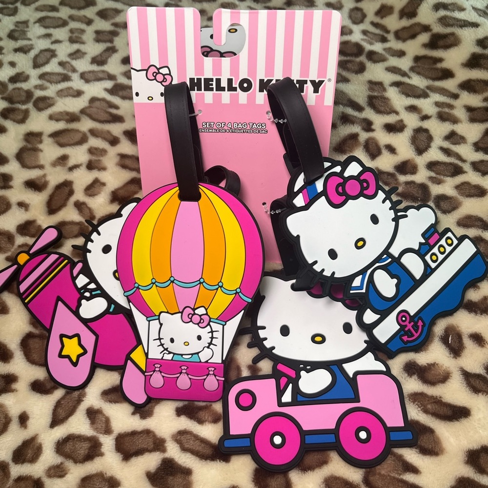Hello Kitty Bag Tags - Travel Edition